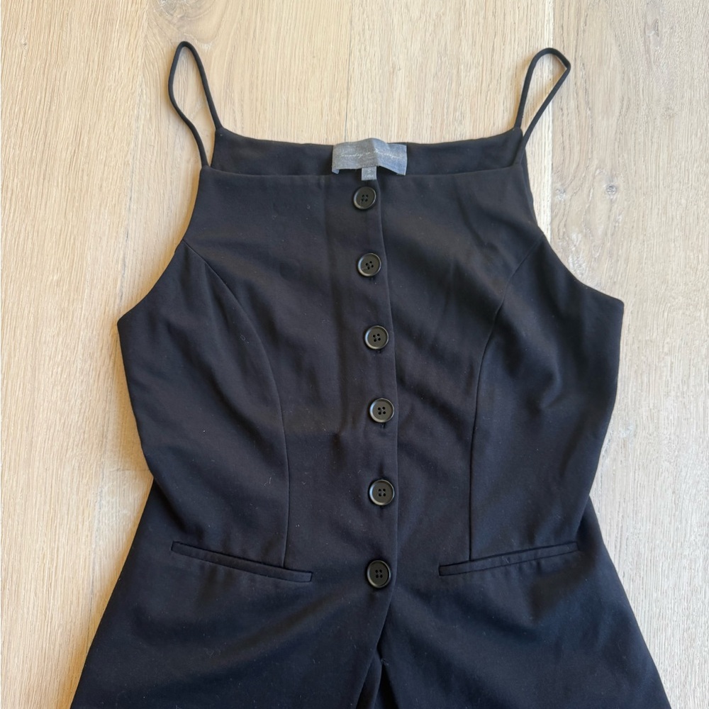 Sunday in Brooklyn Black Button-Down top